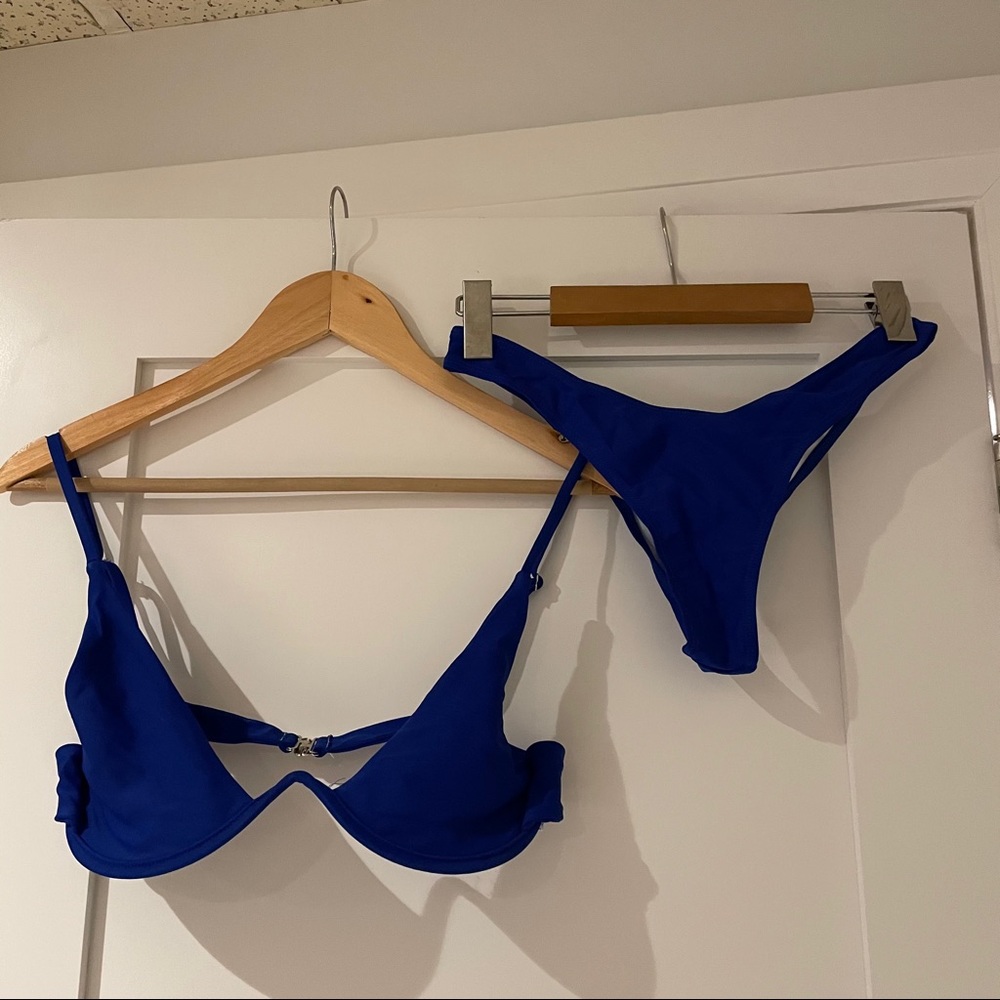 Zaful Royal Blue Bikini